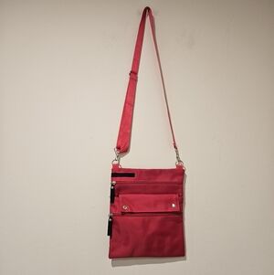 Scansafe Pink Crossbody Shoulder Bag - Lightweight Everyday Purse